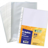 Ζελατίνες με Τρύπες +Efo Α4 Νο4 100τεμ